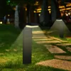 Solar Garden Light Powered Waterproof LED Outdoor Pathway Landscape Bollard Lawn Lights For Yard Walkway