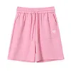 Wide Leg Sports Shorts Dames Casual Pants Summer High Tailleed los passend afslank uit rennen en mode