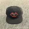 H16 Summer Fashion Brand Hip Hop Hat Ch White Leather Cross Red Baseball Cap Casual mångsidig CRO CAP