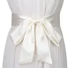 Belts Wedding Dress Sash Belt Satin Ribbon Bridesmaid Bridal Silk For DXAA