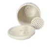 4 pièces laboratoire 20ml 30ml 50ml Gooch céramique porcelaine filtre à mailles fines asphalte solubilité creuset résistant aux hautes températures