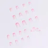 Unghie finte 24 pezzi Patch colla tipo lungo paragrafo rimovibile Fashion Manicure STTX889