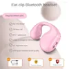 Painless Wearing Headset Touch Induction Wireless Ear Clip Type Not Into The No Delay Sense