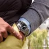 36 мм 41 -мм мужчины женщины смотрят наручные часы, сапфировые водонепроницаемые водонепроницаемые высококачественные Blue Dial Bracelet 2824 Автоматический муж Мужа жена Watch300G
