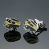 Zakelijke pak mouw knop Franse heren shirt metalen messing email Cufflinks fietsbusholkenlinks voor heren mode sieraden