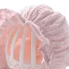 Sombrero de bebé primavera y otoño sombrilla infantil delgada palacio recién nacido bebé princesa sombrero de pescador 2512