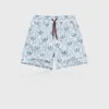 2023年の夏のショートパンツウォータープルーフとクイック乾燥水着デザイナーMensl White Black Fashion Beach Shorts Men'ss Swimwears Men's Swimming Trunks