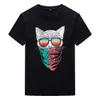 Men's T-Shirts 2021 New Product Ideas EL Panel Light Up Music Sound Activated LED T shirt L230515