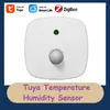 Smart Home Control 1 pièce Tuya Zigbee capteur température humidité APP hygromètre thermomètre