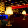テーブルランプ15ピースUSBレストランの雰囲気のランプベッドルームアート装飾Lighing Lighing FixturesモダンなLEDデスク
