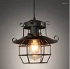 Pendant Lamps Vintage Chandelier Light Metal Industrial Lamp Ceiling Nordic Retro Loft Home Decoration