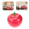 Geschenkwikkeling 10 PCS Kerstcontainers Bruiloft Decor Candy Boxes Plastic Kerstmis gevulde ballen traktaties rood