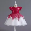 Abiti da ragazza Abito da principessa estivo Bambini Abbigliamento per ragazze Bambini Natale