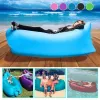 Outdoor Pads Inflatable Sofa Cushion Camping Air Tent Bed Sleeping Bag Lazy Beach Air Mattress Folding Lounger Chair Garden Outdoor Furniture 230204