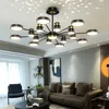 Chandeliers Nordic Luxury Creative Led Chandelier Lights With Stars Projection For Living Dining Room Bedroom Kitchen Lamps Indoor Lighting