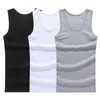 Mens tampas 3pcs 100% algodão sem mangas Muscle Solid Muscle Colet subdesas Oneck Gymclothing Tees Whorl 230515