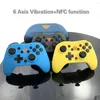 Spelkontroller Wireless Bluetooth Controller för Switch Pro Gamepad Nintendoswitch Games Accessories Blue Black Yellow