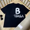 대형 의류 남성 여성 짧은 슬리브 티셔츠 디자이너 Tshirt BB 반사 스웨트 셔츠 인쇄 티 라운드 목 셔츠 폴로 탑 남자 힙합 티셔츠