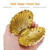 Gift Wrap 10 Pcs Plastic Shell Candy Boxes Ring Holder Containers Gifts Favor Wedding Party Jewelry Storage Goodie