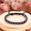 Bedelarmbanden handgemaakt Turks gelukkige kwaadaardige blauw oog voor vrouwen mannen ogen gevlochten rode touw armband vriendschap sieraden drop del dhgarden dhpt8