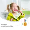 Creativo comodo pratico delicato durevole spazzolini da denti manuali spazzolini da denti per bambini