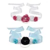 Belts Flower Wedding Sash Bridal Belt Ribbon Dress