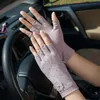 Vijf vingers handschoenen zomer zonnebrandcrème vingerloze halfvingerige korte anti-ultraviolet ultradunne niet-slip sportcycling vinger rijden