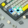 Clavier Souris Combos Ajazz AK966 96 Touches Joint Interchangeable 2 4Ghz Bluetooth 5 0 Type C Filaire Triple Modes Mécanique MDA PBT Keycaps 230515