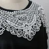 Scarves Flower Lace Neckline Clothing Sewing Accessories Hollow Wedding Dress Supplies