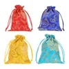 Geschenkwikkeling 12 PCS Drawstring Tas China Candy Lucky Bags Munt Purse Chocolate Sieraden Katoen Linnen Geur