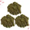 Decorative Flowers 3 Packs Muicle Plants Natural Tall Fake Imitation Silk Flower Green Moss Balls House Indoors Live Simulation