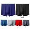 アンダーパンツ大規模100％コットンメンズアンダーウェアビッグガイボクサーComrortable Flexible Shorts Fat Male High Waist Color Underpants 230515