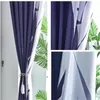 Curtain 3d Curtains Blue And White Snow Tree Modern Minimalist Small Fresh Custom Balcony Study Windshield Blackout