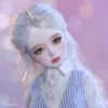 인형 aurola bjd doll 16 ynly 여성 바디 디자인 흰색 셔츠와 줄무늬 양복 조끼 수지 소녀 인형 아이를위한 선물 230512