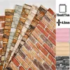 Wallpapers 10Pcs 3D Wall Sticker Self Adhesive Panel Living Room Background Brick Waterproof Mural Bedroom DIY Decorative 70 77