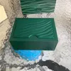 Green Wooden Boxes Gift pode ser personalizado Número de série Modelo Small Rótulo Anti-Contra-Compatão Card Box File File File Bag