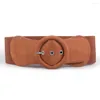 Cintos 2023 para mulher coreana moda de veludo elástico Belt Women Women Women Designer Luxury Leather SCM0083