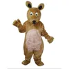 Halloween Kangaroo Mascot Simulação de figurino de desenho animado traje de caráter de carnaval para adultos festas de aniversário