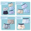 Panties Children Boy Briefs 100% Cotton Soft Toddler Cartoon Girl Short Kid Underwear for Infant Teen Underpant 2 15 Years 230512