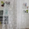 Kurtyna moda 100 cm x 200 cm Woons Flower Windows Winnety drzwi Pokój Pokój Podział Sheer Drape Scalfs