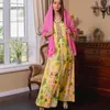 Etnische kleding Eid Ramadan Marokkaanse Caftan Avondjurken Formele luxe vrouwelijke kleding Dubai Islam Muslim Party Jurk Abaya Saoedi -Arabisch gewaad