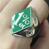 3 teile/los Neue Design Grüne Farbe 1% Biker Ring 316L Edelstahl Modeschmuck Band Party Biker Stil Ring298H