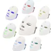 Dispositivi per la cura del viso Carica USB 7 colori Maschera LED Terapia Pon Ringiovanimento della pelle Anti Acne Rimozione delle rughe Schiarimento 230512