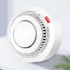 WiFi Smoke Sensor Wireless 70dB Fire Detectie Alarm Tuya-app Realtime Monitoring Batterij Powered for Home Kitchen Beveiliging