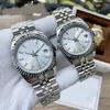 Lovers designer watch holiday gifts luxury watches suit decorative oyster perpetual montre femme 41 36mm white dial casual watches 124300 waterproof xb05 C23