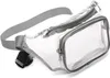 Waterproof Clear Fanny Bag Pack Stadium Approved PVC Waist Bag Transparent Sling Bag Beach Travel Bags