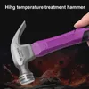 Hammer topforza stål hammare långt handtag klo hammare träbearbetning nageldragare konstruktion dekoration diy slående manuella verktyg