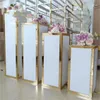 Party Decoration 4pcs/Set) Slinth Event Column White Pedestal Display Wedding Flower Stand for Events Marriage Yudao701