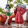 Eylem Oyuncak Figürleri 17cm Stok Japon Orijinal Inuyasha/Higurashi Anime Figüreent Figürü Koleksiyon Model Oyuncaklar Erkekler İçin