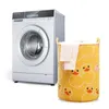 Organisationskläder Tvättkorgar 1 st för hem badrum katttryck spara utrymme hem barn leksak förvaringslåda tvätt hink arrangörer